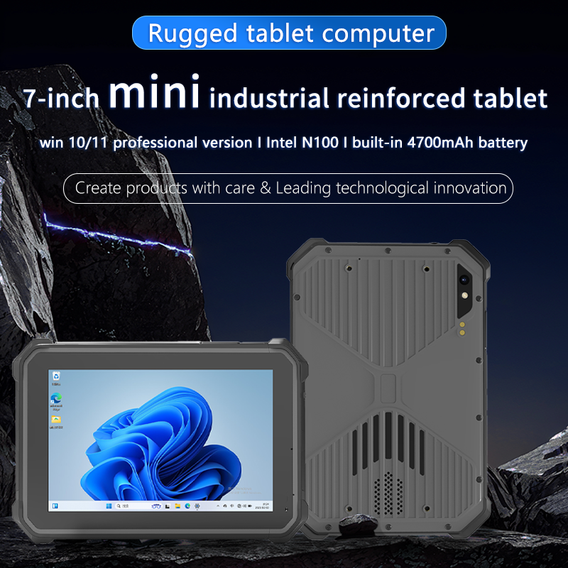 RT-I70N 7" Rugged Tablet PC Intel Intel N100 8GB RAM+128GB Industrial Ourdoor Waterproof Windows