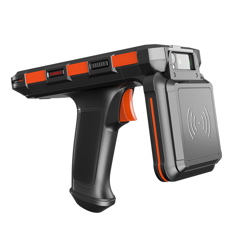 5.5 Inch Android Handheld PDA with UHF RFID Reader and Writer 2D Scanner