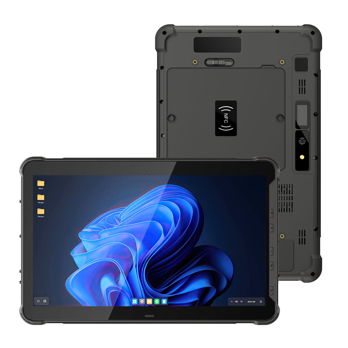 RT-12C 12" Rugged Tablet PC Intel Intel i5-1235U 16GB RAM+256GB Industrial Ourdoor Waterproof Windows or Ubuntu22.04 Linux RS-232 RJ45