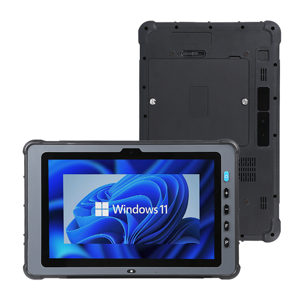 RT-10C 10.1" Rugged Tablet PC Intel Intel i5-1235U 16GB RAM+256GB Industrial Ourdoor Waterproof Windows or Ubuntu22.04 Linux RS-232 RJ45