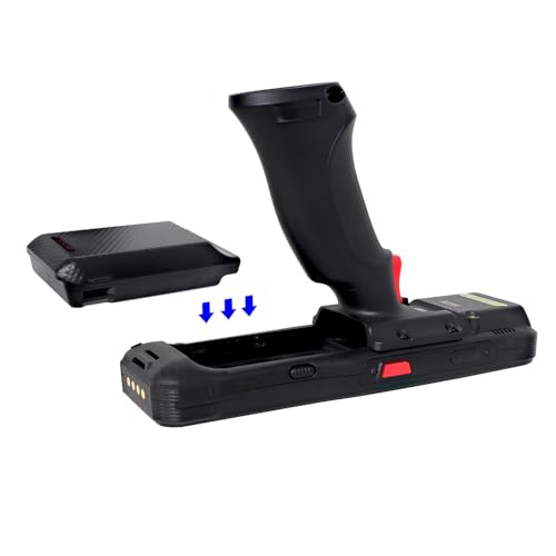 Android 14 PDA with Zebra SE5500 Barcode Scanner Pistol Grip Long-distance android barcode scanner