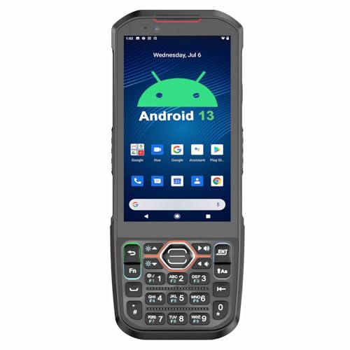 Android 13 PDA 6GB+64GB Barcode Scanner hot-swappable