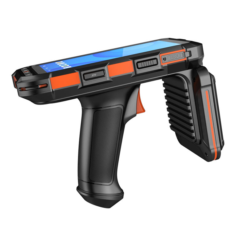 5.5 Inch Android Handheld PDA with UHF RFID Reader and Writer 2D Scanner