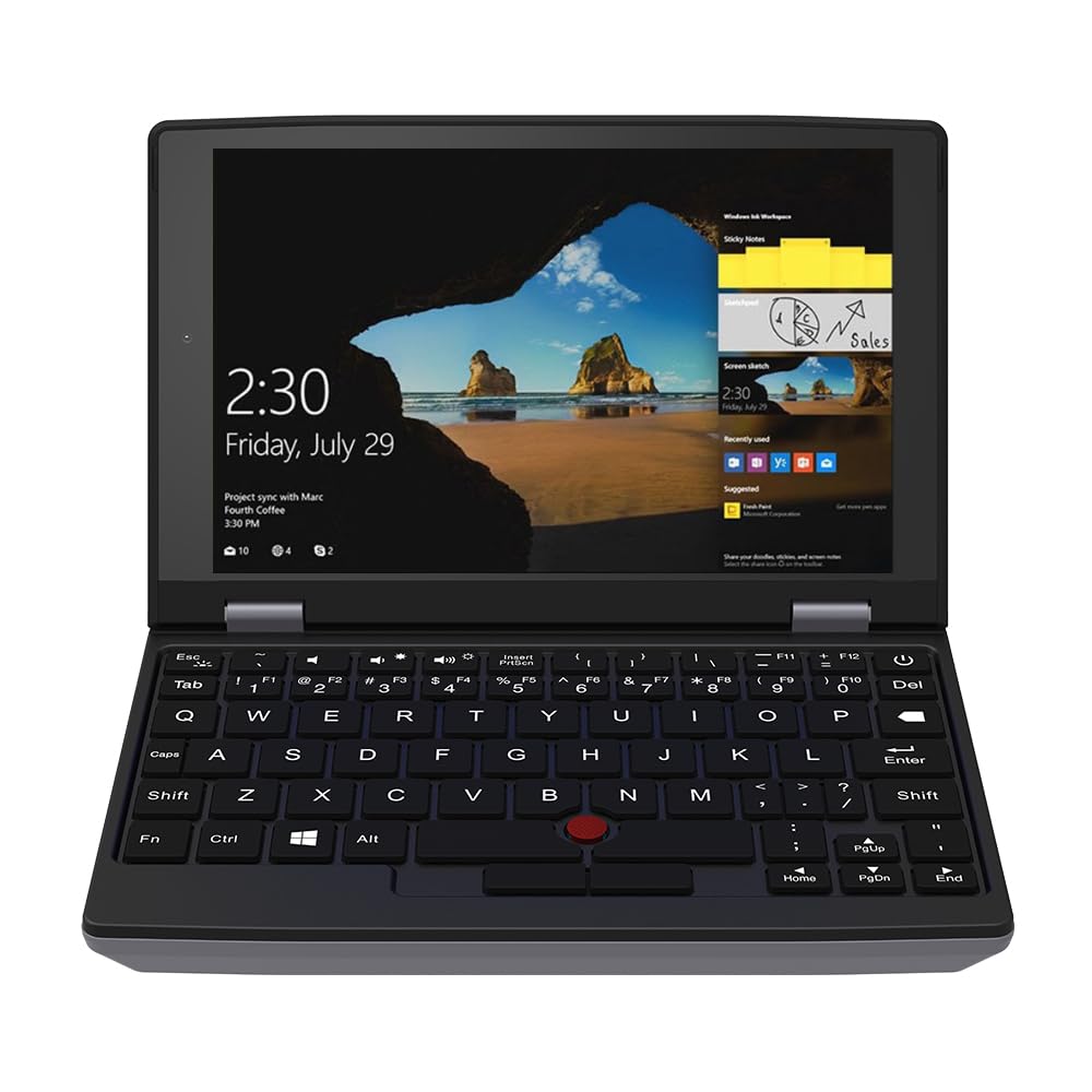 7.0 inch Mini Laptop Computer Windows 11 Pocket PC 12G+128G