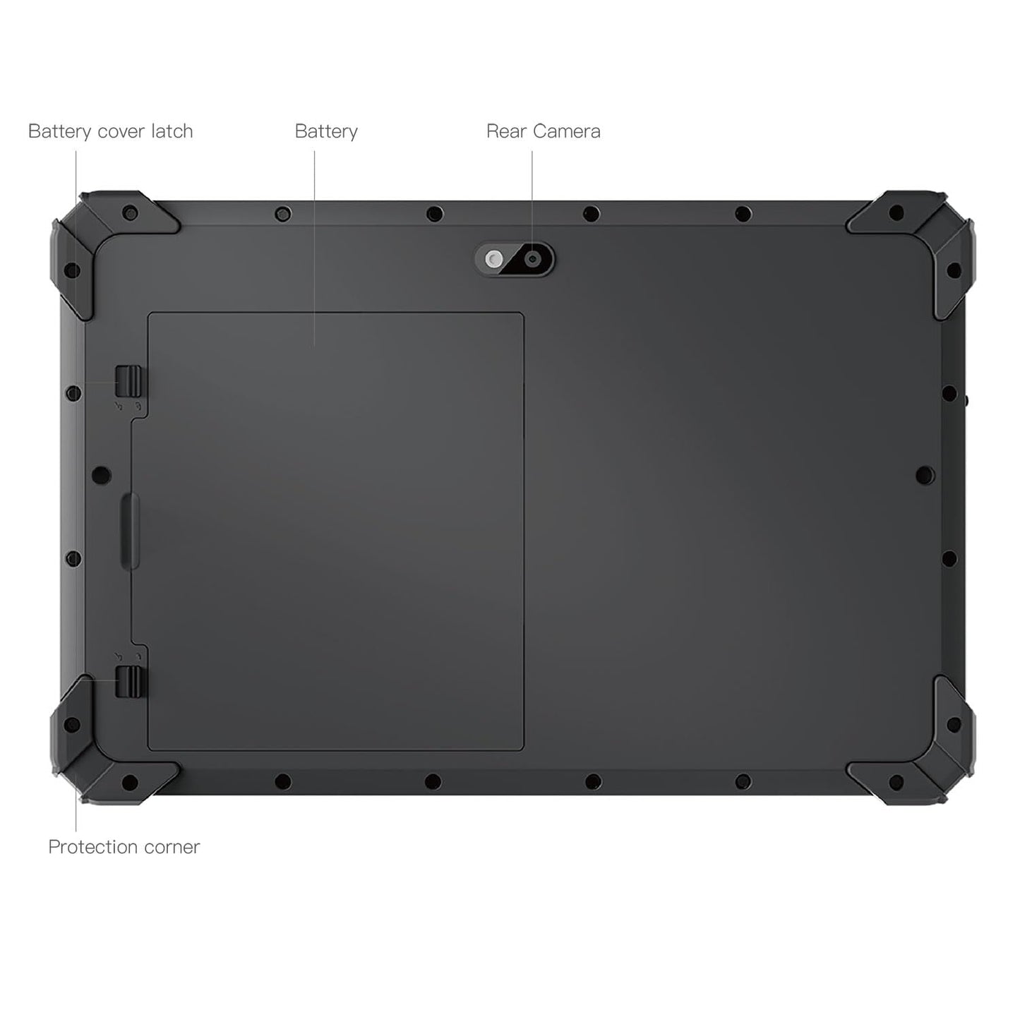 Windows 11 Pro 8 inch Intel N5100 700nit 4G LTE Indusrtial Tablet