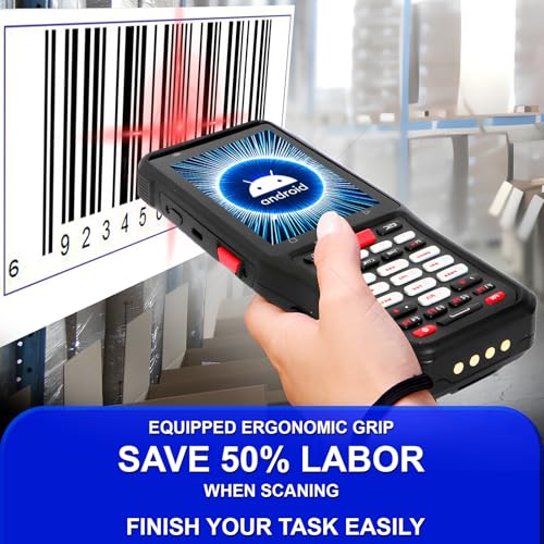 2026 Android 14 PDA Equip with Zebra SE5500 Barcode Scanner Long Range
