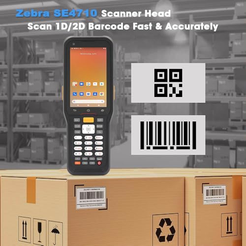 Android Handheld PDA Barcode Scanner Zebra 2D & Charge Dock