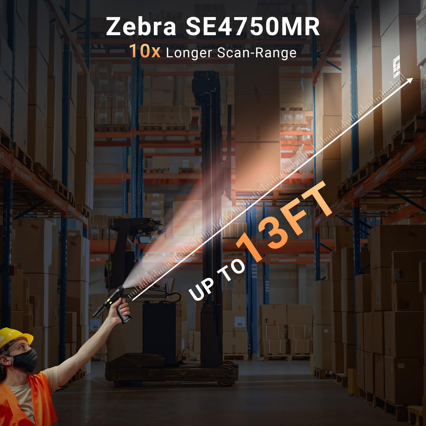 RT61 Android Barcode Scanner PDA: 47 Keys Zebra SE4750MR,4G+64G
