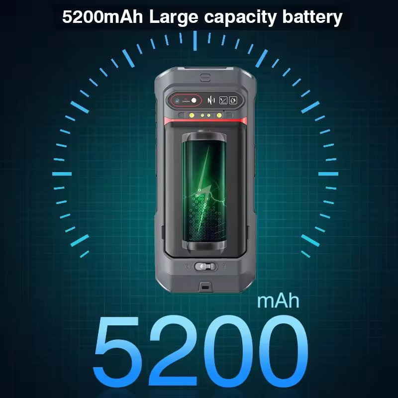 5.5" Rugged PDA Android 13 2D Scanner Barcode