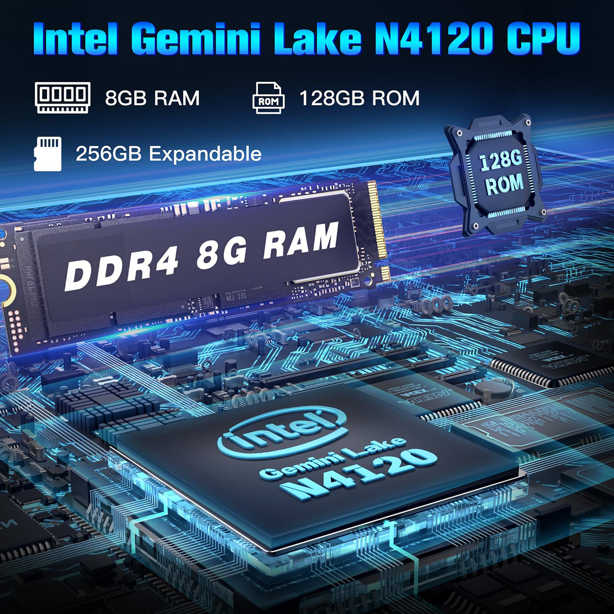 RF7G 10.1" Rugged Tablet PC Intel N5100 8GB RAM+128GB Waterproof 16000mAh