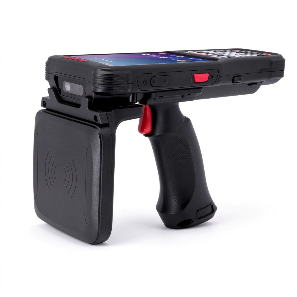 RUGLINE MT6789 Octa-Core 37-key Physical Keyboard Android Handheld Data Terminal T14, with 2D SE4710 Barcode Scanner, Handheld Long Range UHF RFID Reader