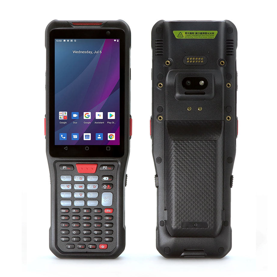 2026 New Long-Range-Android-Barcode-Scanner, Android 14 PDA, Works with Zebra 4770 Scanner, Long Distance Inventory Scanner with Trigger Handle, 1D 2D for Warehouse