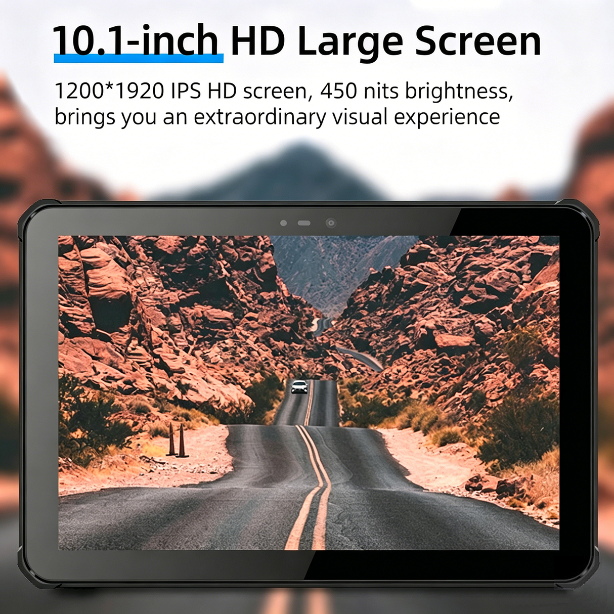 RT-T1 10.1" Rugged Tablet PC Android 14 6GB RAM+256GB Industrial Ourdoor Waterproof
