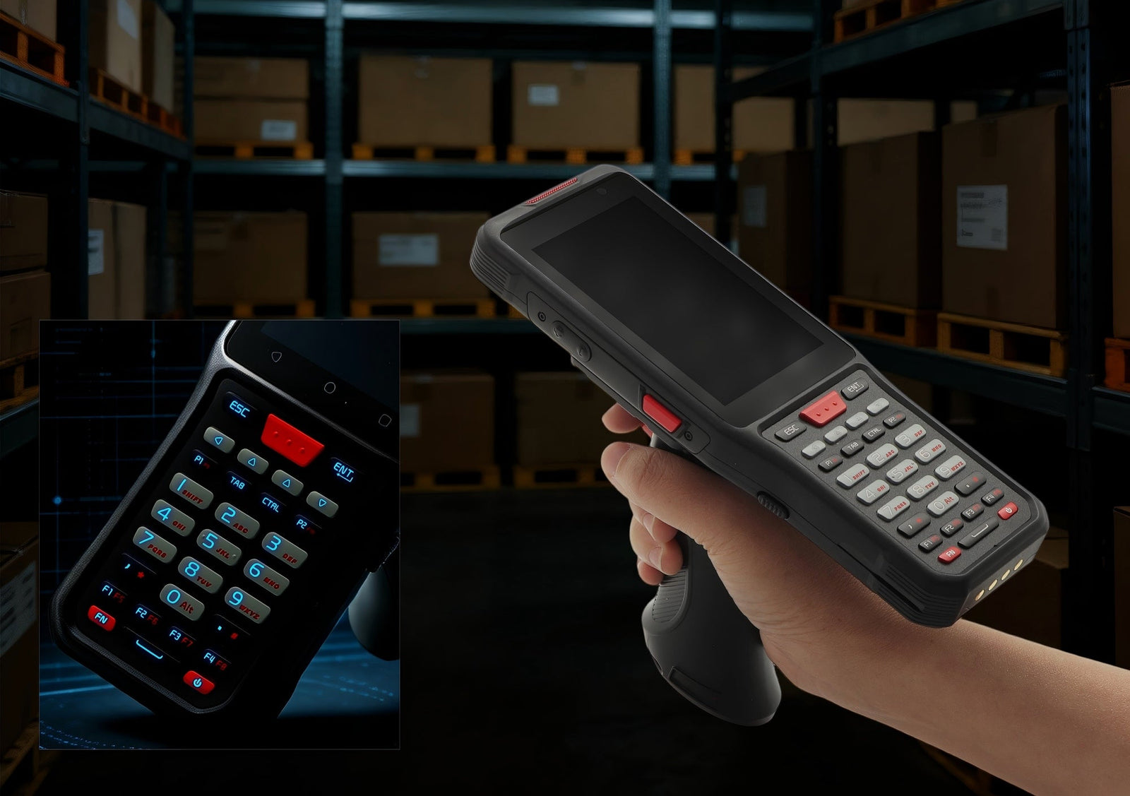 Handheld Terminal Screen Cracked/Scanning Malfunction? Common Troubleshooting and Maintenance Manual