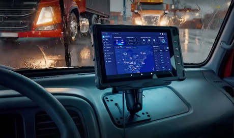 I88N smart tour guide tablet is a dedicated vehicle-mounted tablet