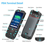 RT-T40X Android 13 Barcode Scanner 6G+64G,Supports hot plugging