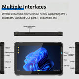 RT-12C 12" Rugged Tablet PC Intel Intel i5-1235U 16GB RAM+256GB Industrial Ourdoor Waterproof Windows or Ubuntu22.04 Linux RS-232 RJ45