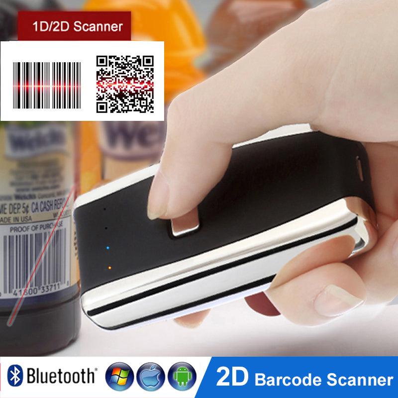 S01 Mini Bluetooth 1D / 2D Barcode Scanner