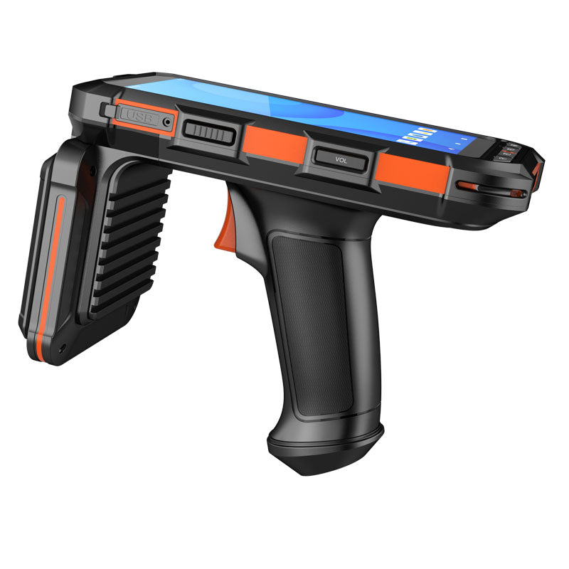 5.5 Inch Android Handheld PDA with UHF RFID Reader and Writer 2D Scanner