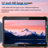 RT-12C 12" Rugged Tablet PC Intel Intel i5-1235U 16GB RAM+256GB Industrial Ourdoor Waterproof Windows or Ubuntu22.04 Linux RS-232 RJ45