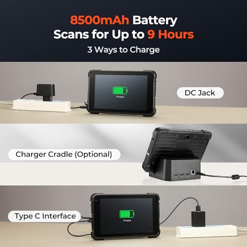 8 Inch Rugged Tablet Android 14 Industrial Tablet