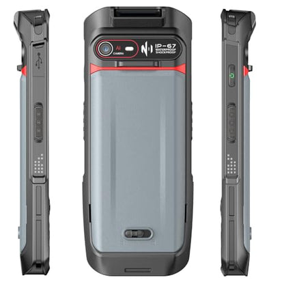 Android 13 PDA 6GB+64GB Barcode Scanner hot-swappable
