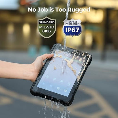 8 Inch Rugged Tablet Android 14 Industrial Tablet