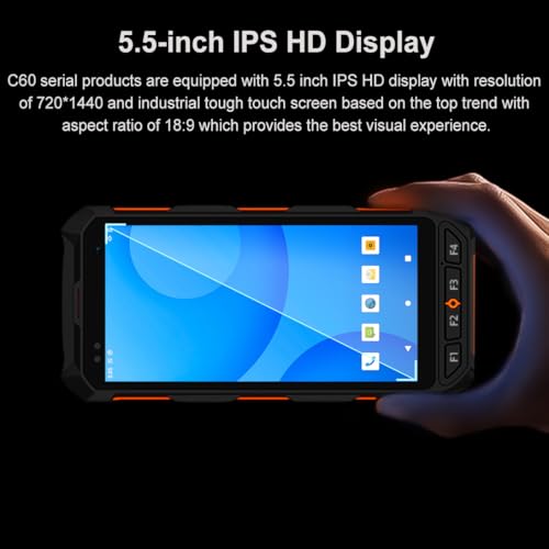 Android 13 5.5-inch PDA Scanner with Newland 1D & 2D