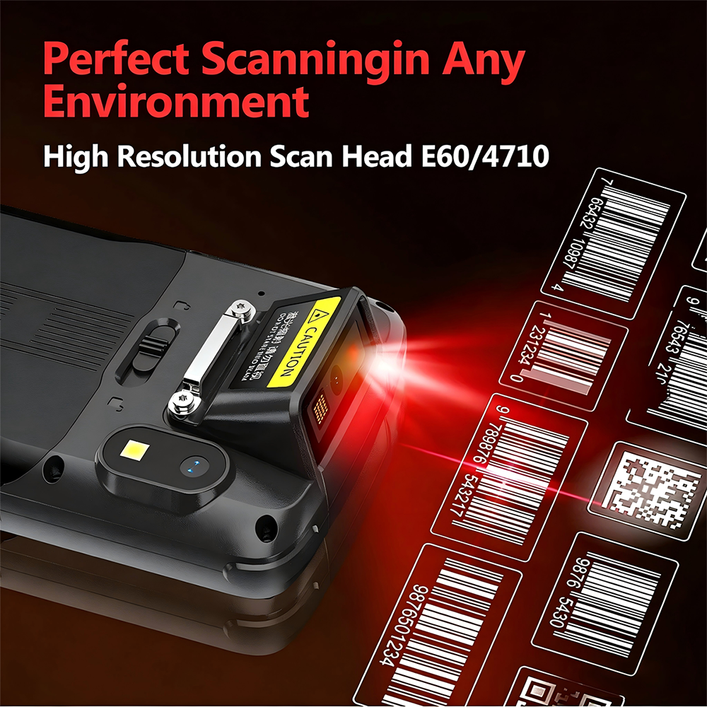 Cheap Smart Phone Android 13 Handheld PDA 2D Barcode Scanner with 4G LTE WIFI BT GPS Camra