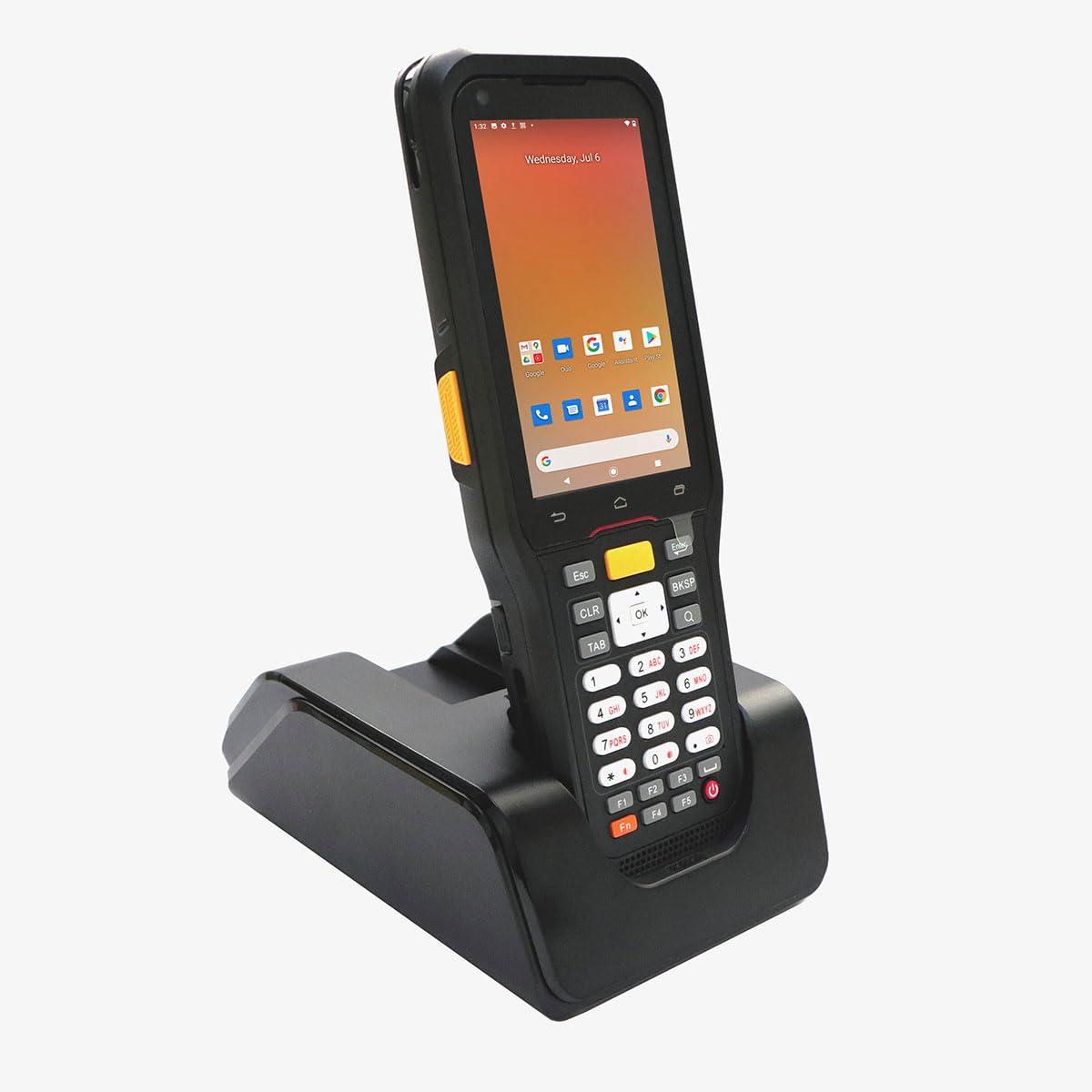 Android Handheld PDA Barcode Scanner Zebra 2D & Charge Dock