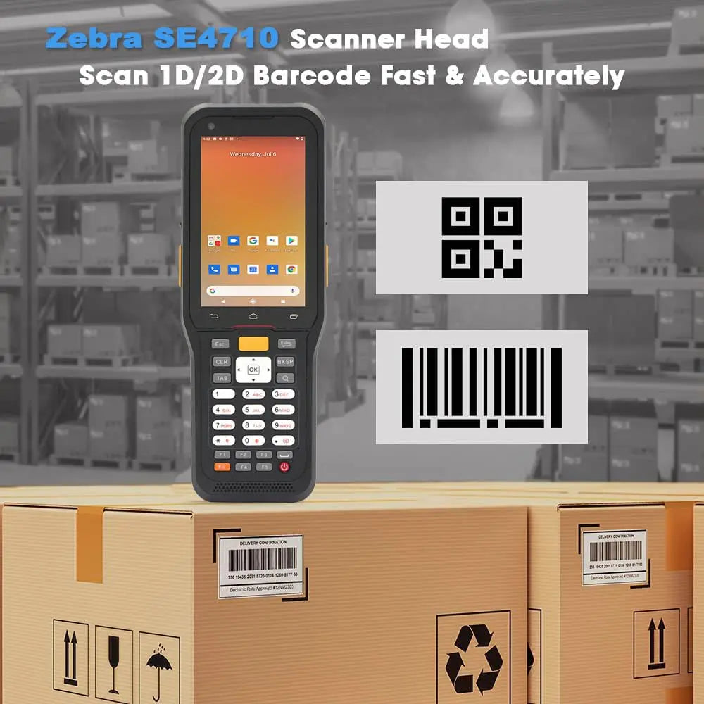 Android Barcode Scanner Zebra SE4710 Engine 4G 64G