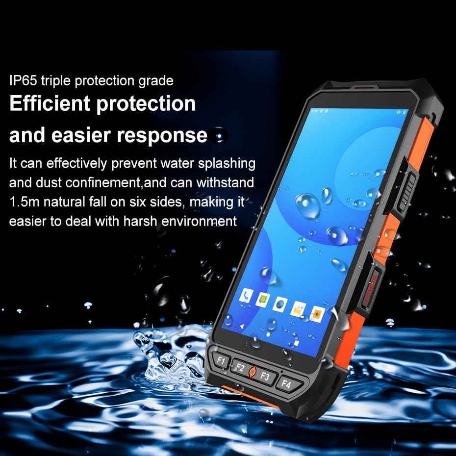Android 13 5.5-inch PDA Scanner with Newland 1D & 2D