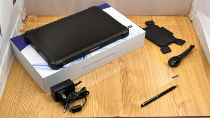 RUGLINE Rugged Tablet,10.1" Android 13 Industrial Three-Proof Tablet,8GB+128GB,700nit,1920 * 1200IPS, IP68 Military Waterproof Outdoors Industrial PC, MIL-STD-810G,WiFi,GPS,NFC,4G LTE