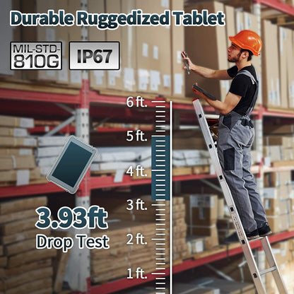 8 Inch Rugged Tablet Android 14 Industrial Tablet
