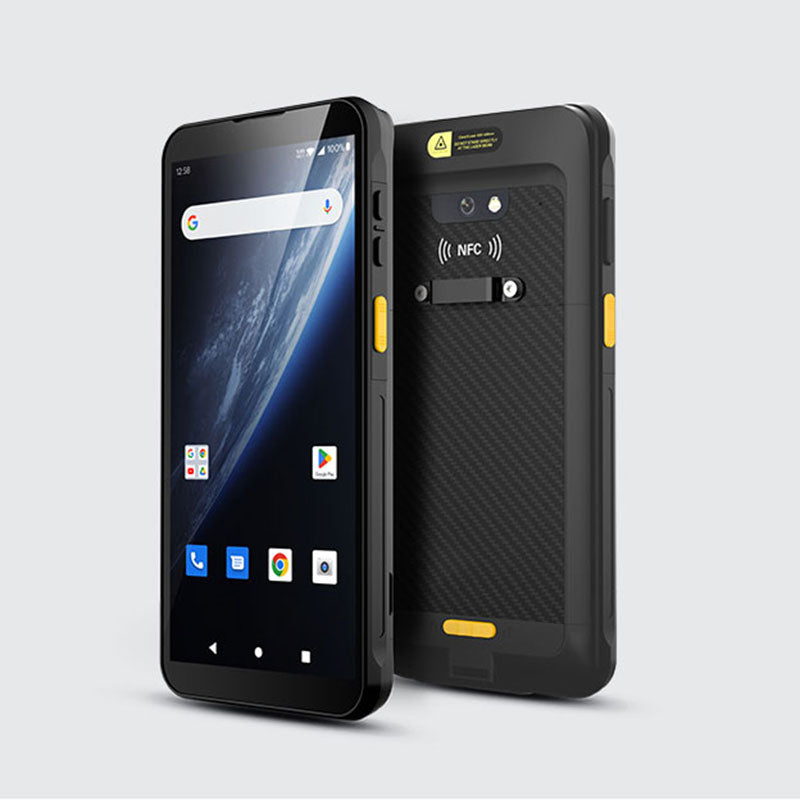 6 Inch Android Handheld PDA with UHF RFID Reader and Writer 2D Barcode Scanner