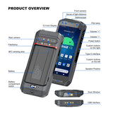 5.5" Rugged PDA Android 13 2D Scanner Barcode