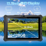 RT-I20A 12.2" Windows 11 Pro Forklift Industrial Rugged Tablet PC Intel i5-1235U / i7
