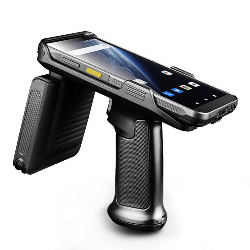 6 Inch Android Handheld PDA with UHF RFID Reader and Writer 2D Barcode Scanner