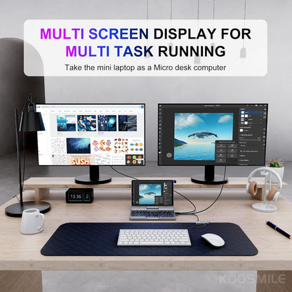 8 inch Mini Laptop Computer Windows 11 Pocket PC 12G+128G