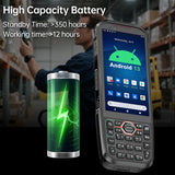 Android 13 PDA 6GB+64GB Barcode Scanner hot-swappable