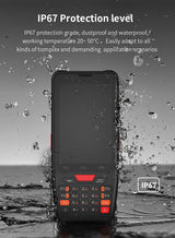 Cheap 4G LTE Mobile Data Collector Rugged Handheld Courier PDA Terminal with Barcode Scanner for Warehousing and Logistics
