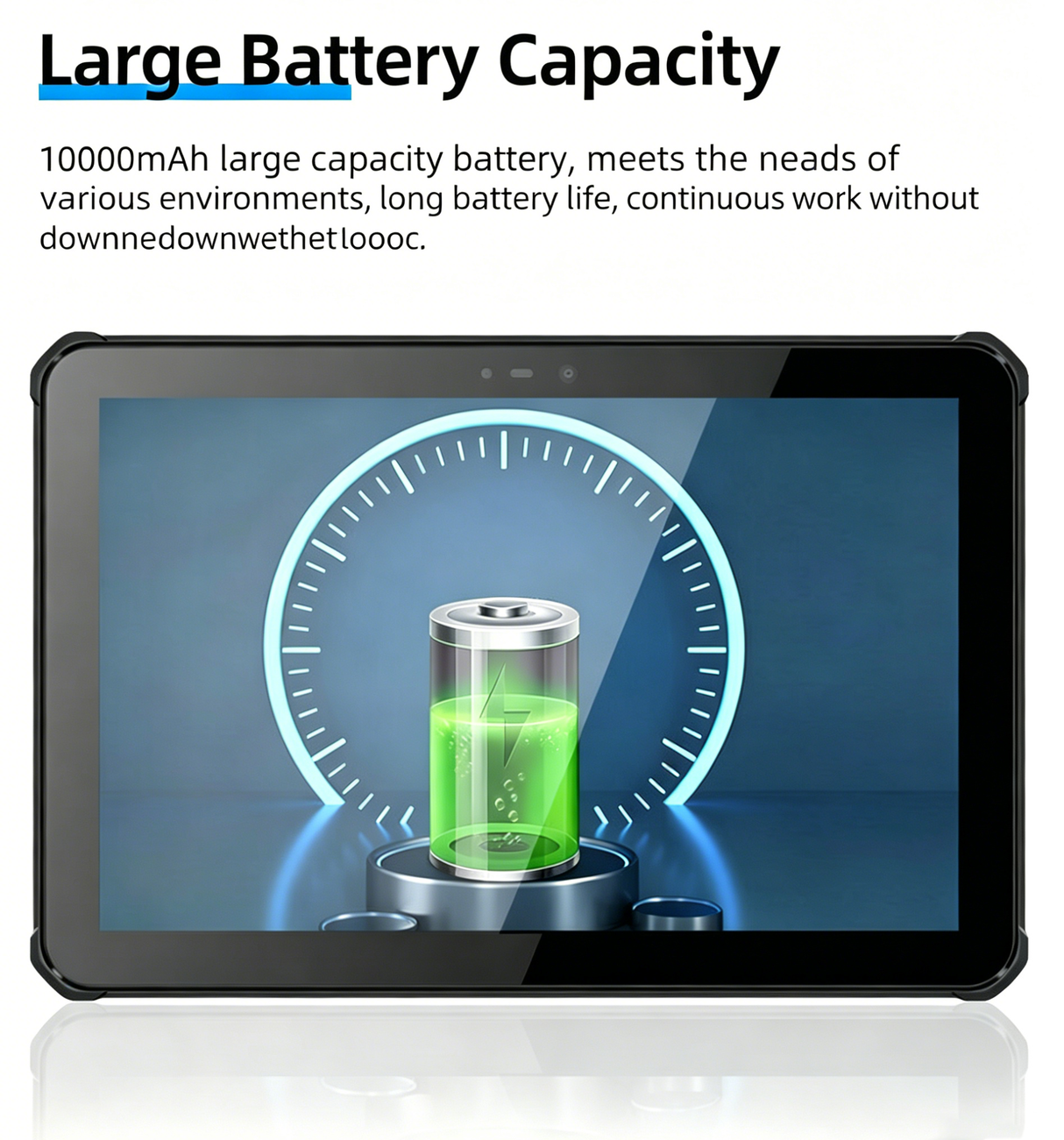 RT-T1 10.1" Rugged Tablet PC Android 14 6GB RAM+256GB Industrial Ourdoor Waterproof