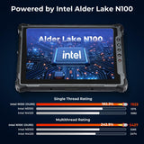 Windows 11 Pro Tablet 1000nit Sunlight Readable 8GB+128GB Rugged PC 4G LTE GPS