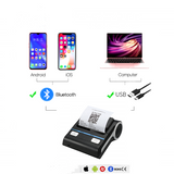 P26 80mm Portable Bluetooth Receipt Printer