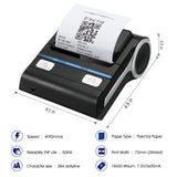 P26 80mm Portable Bluetooth Receipt Printer